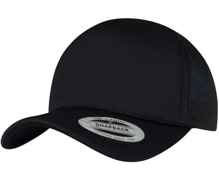 FOAM TRUCKER CAP CURVED VISOR