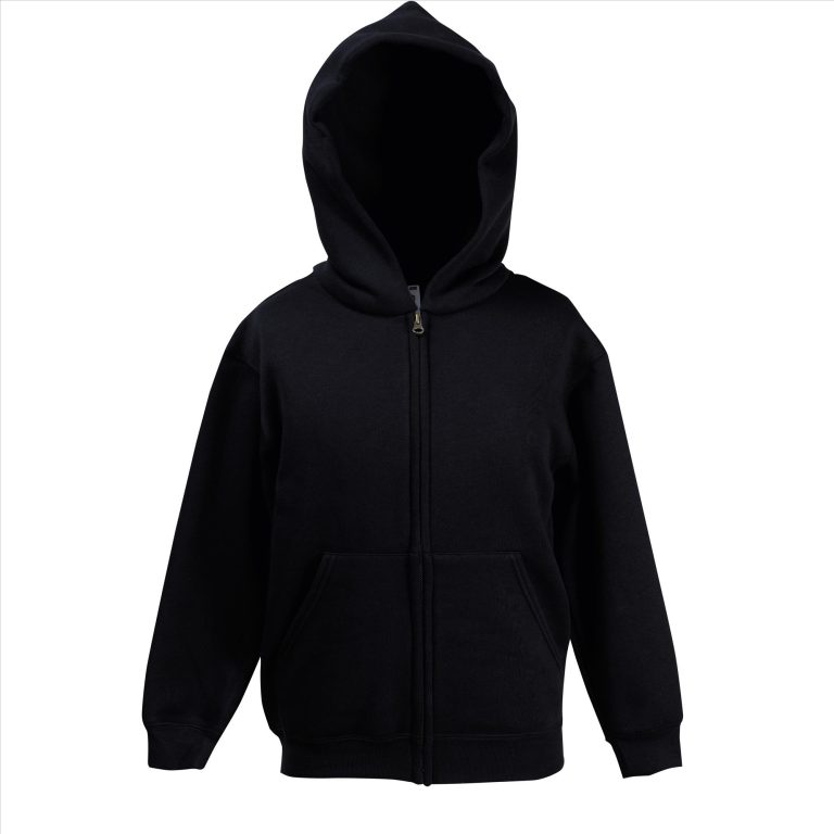 Fruit of the Loom Kids Classic Hooded Sweat Jacket