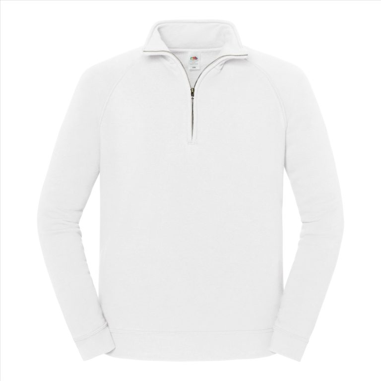 Fruit of the Loom Iconic Premium Zip Neck Sweat