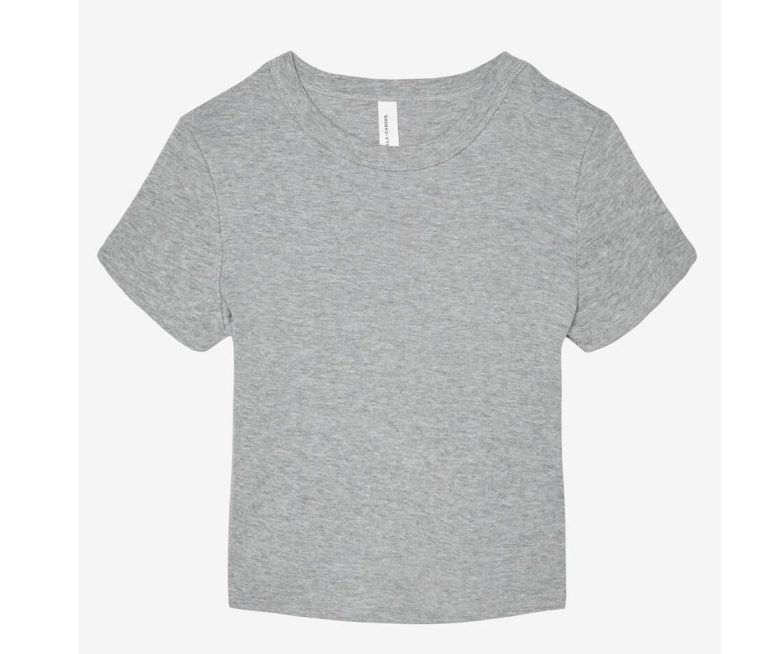WOMEN'S MICRO RIB BABY TEE