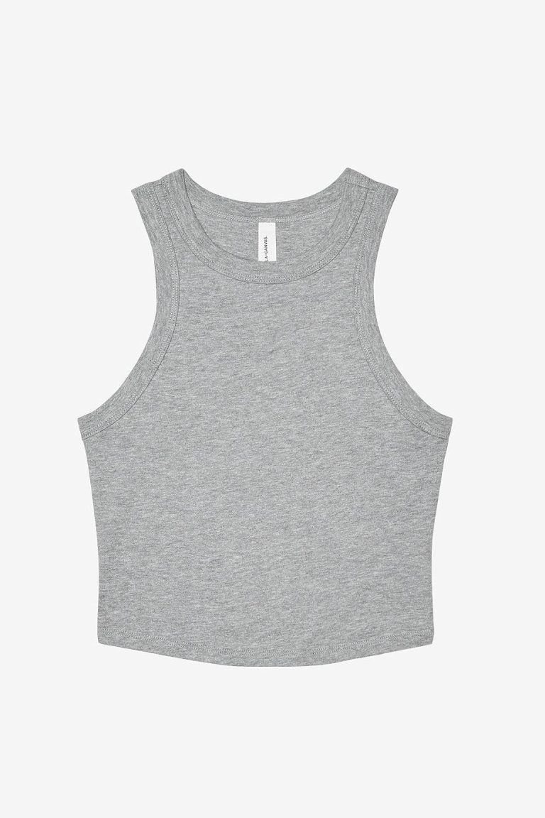 WOMEN'S MICRO RIB RACER TANK