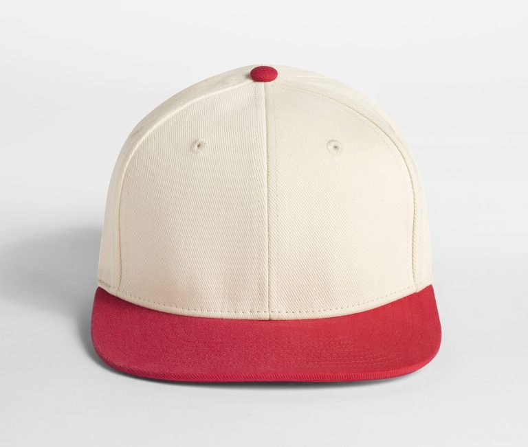 CONTRAST FLAT PEAK 6 PANEL CAP