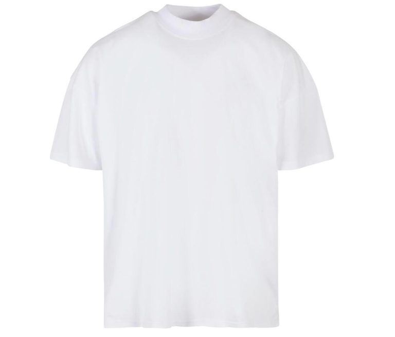 OVERSIZED MOCK NECK TEE