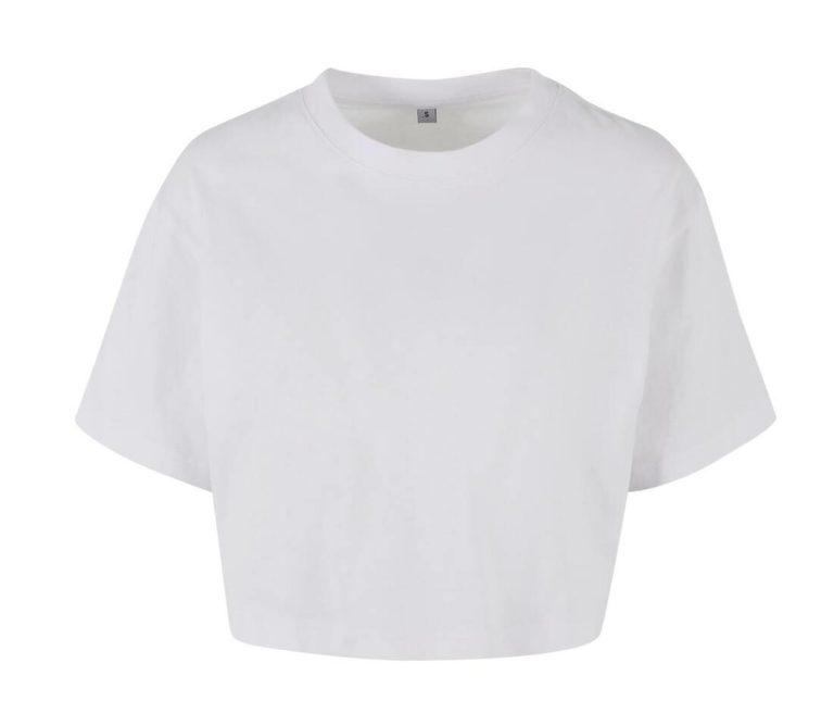 LADIES SHORT OVERSIZED TEE
