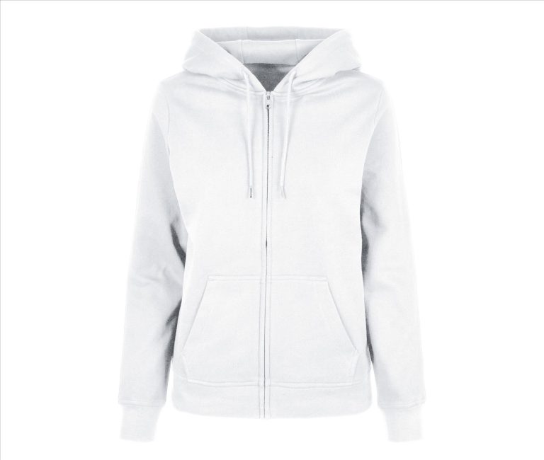 LADIES BASIC ZIP HOODY