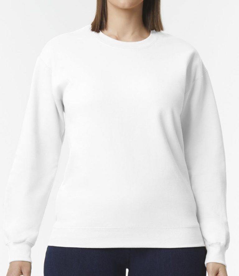 SOFTSTYLE MIDWEIGHT FLEECE ADULT CREWNECK