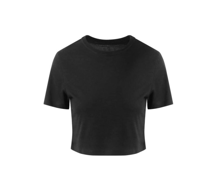 WOMEN'S TRI-BLEND CROPPED T