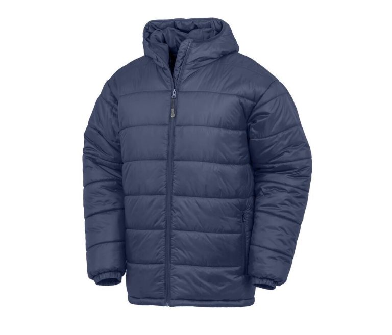 RECYCLED HOODED PADDED PARKA