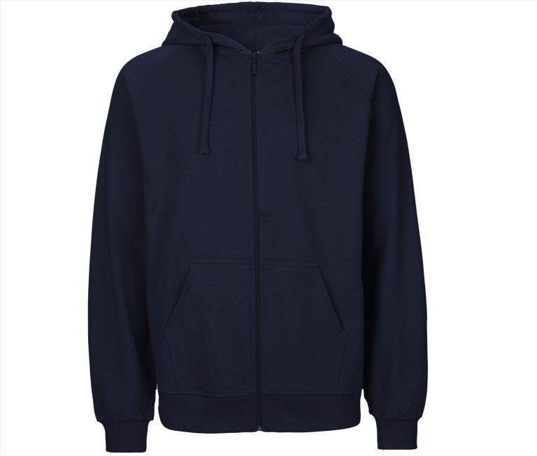 UNISEX COTTON HOODIE WITH ZIP
