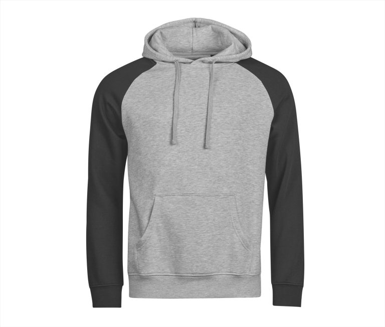 UNLABELED TWO-TONE HOODED SWEATSHIRT