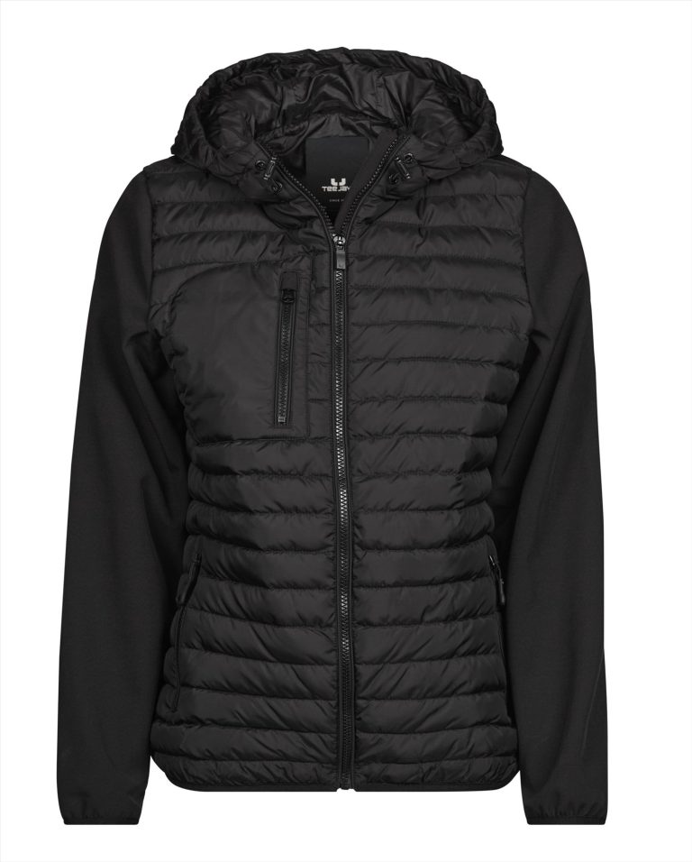 WOMENS HOODED CROSSOVER JACKET